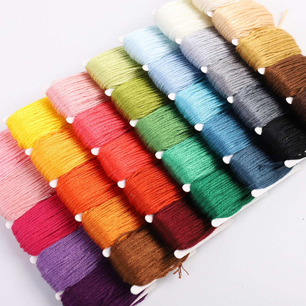 Embroidery Thread Cross Stitch - Embroidery Craft ulasan dan harga