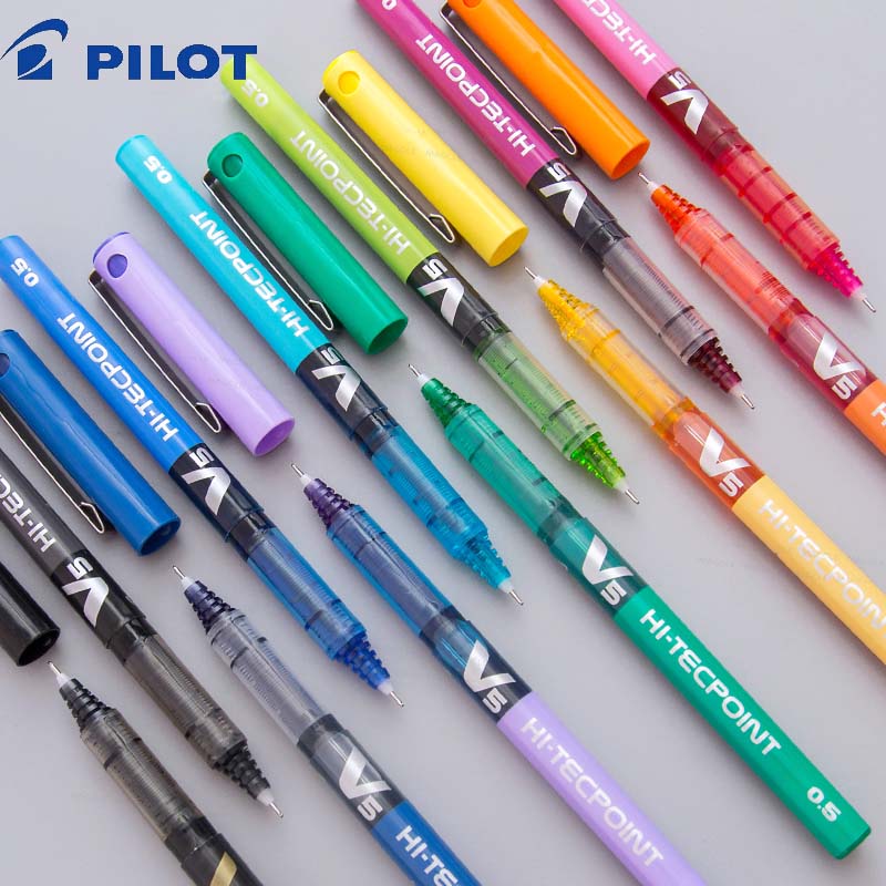 Japan Pilot Multi-Color Gel Pe - Pilot Pen V5 ulasan dan harga