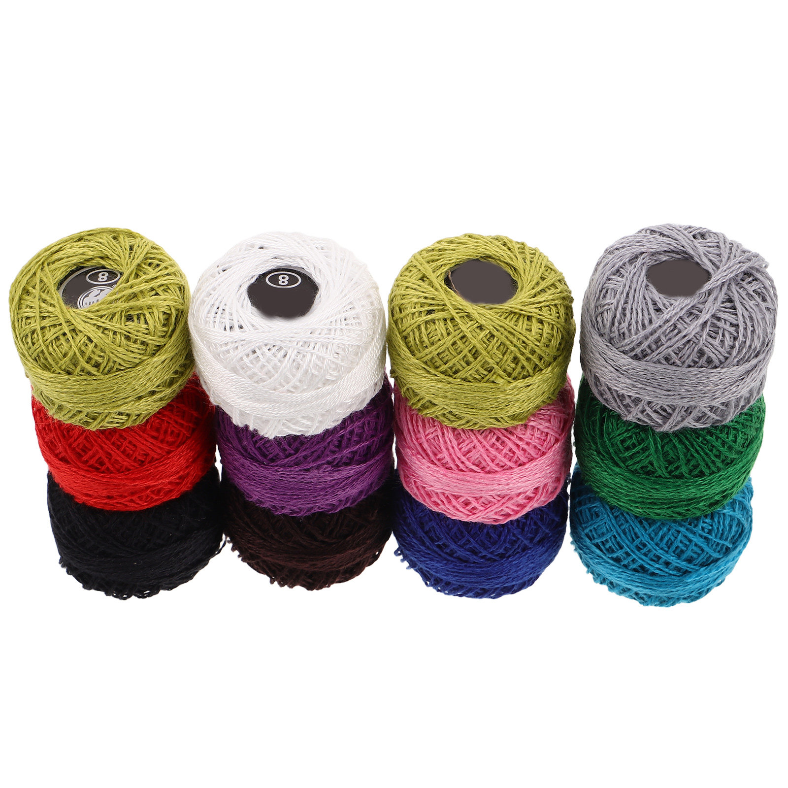 12Pcs Embroidery Thread Set Co - Embroidery Craft ulasan dan harga