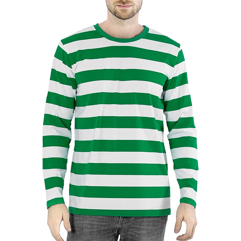 Fashion Contrast Stripe 3D Pri - Embellish Knit ulasan dan harga