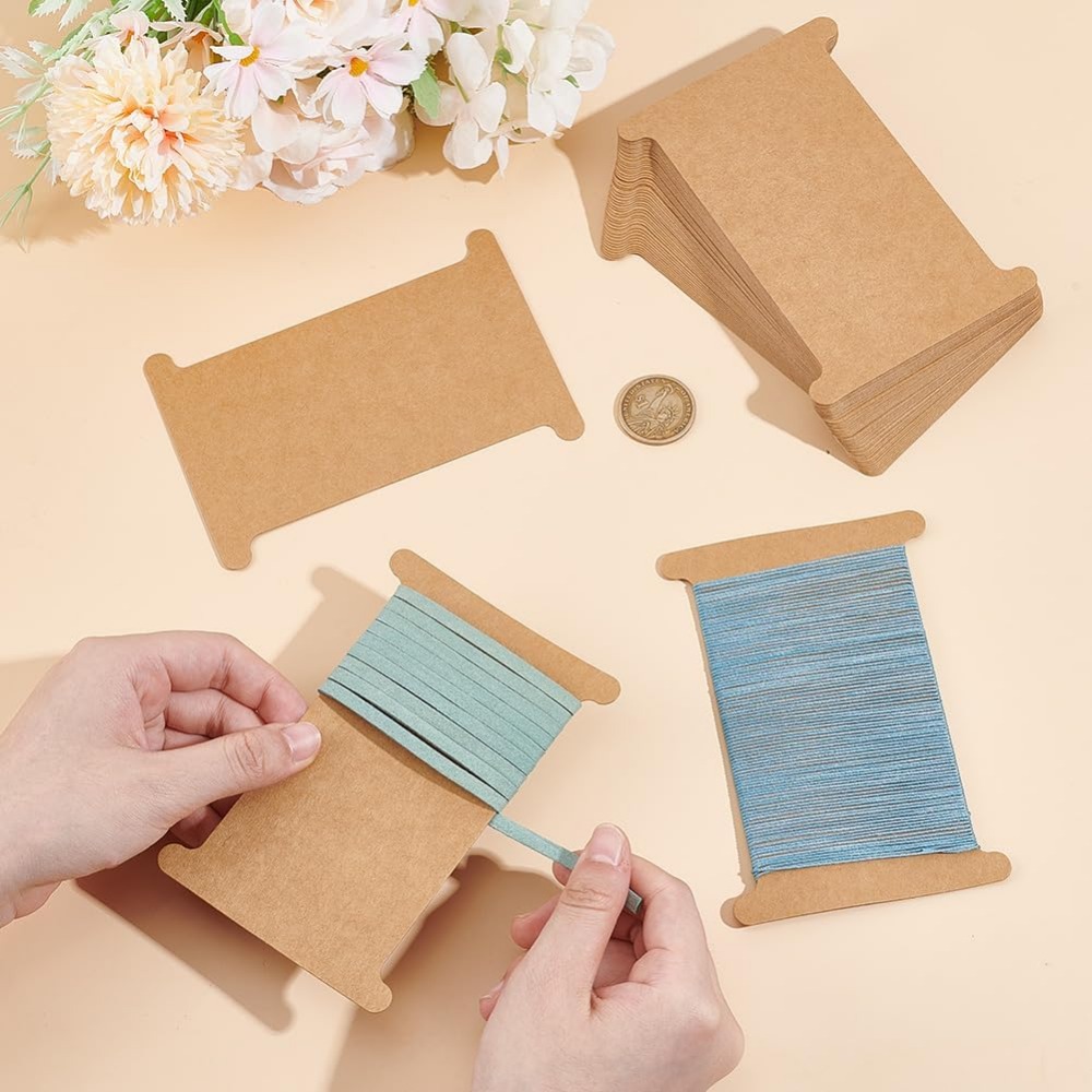 50pcs Ribbon Storage Organizer - Organza Ribbon Spool ulasan dan harga