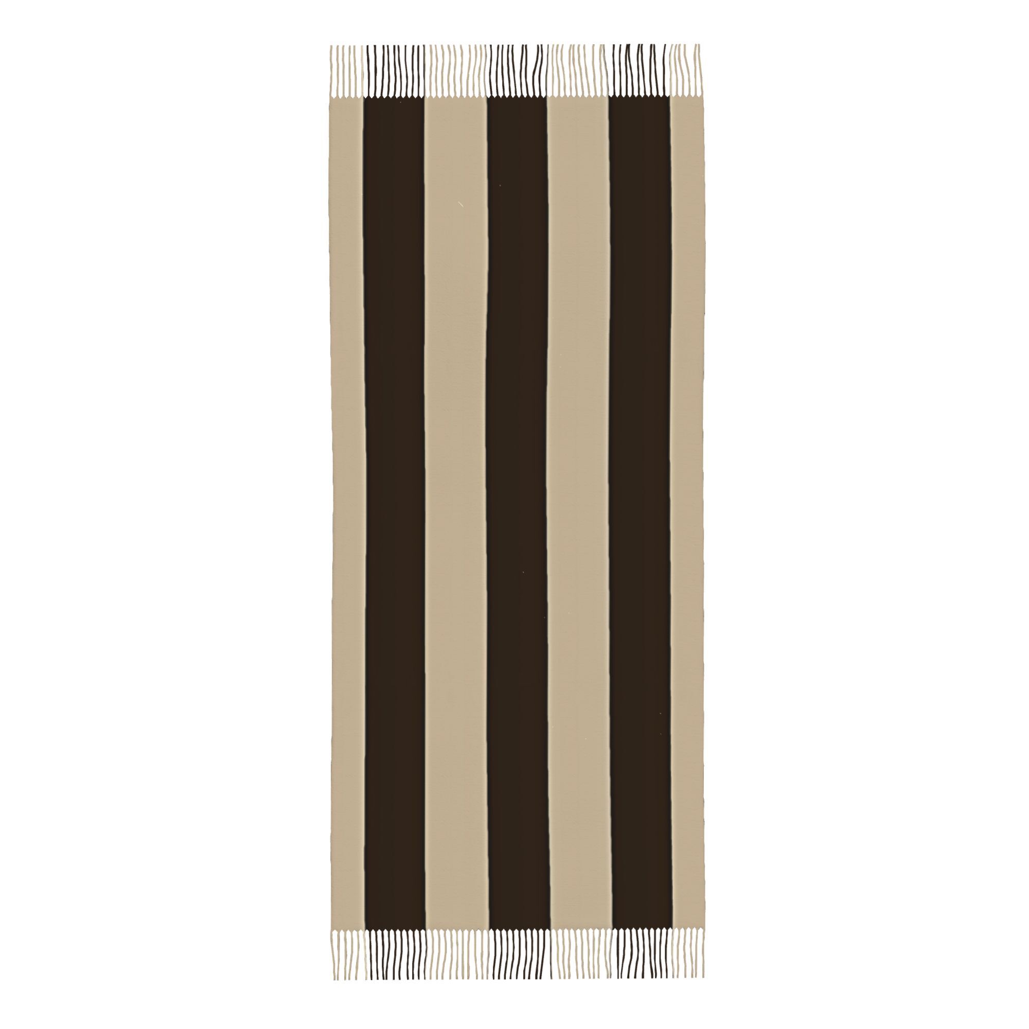 1pc Vertical Brown & Beige Str - Tassel Fringe Trim ulasan dan harga