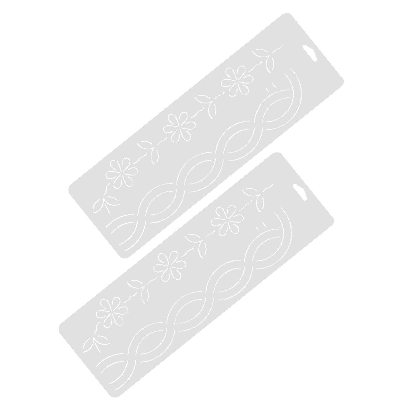 2 Pcs Corner Quilt Stencils Ha - Embroidery Craft ulasan dan harga